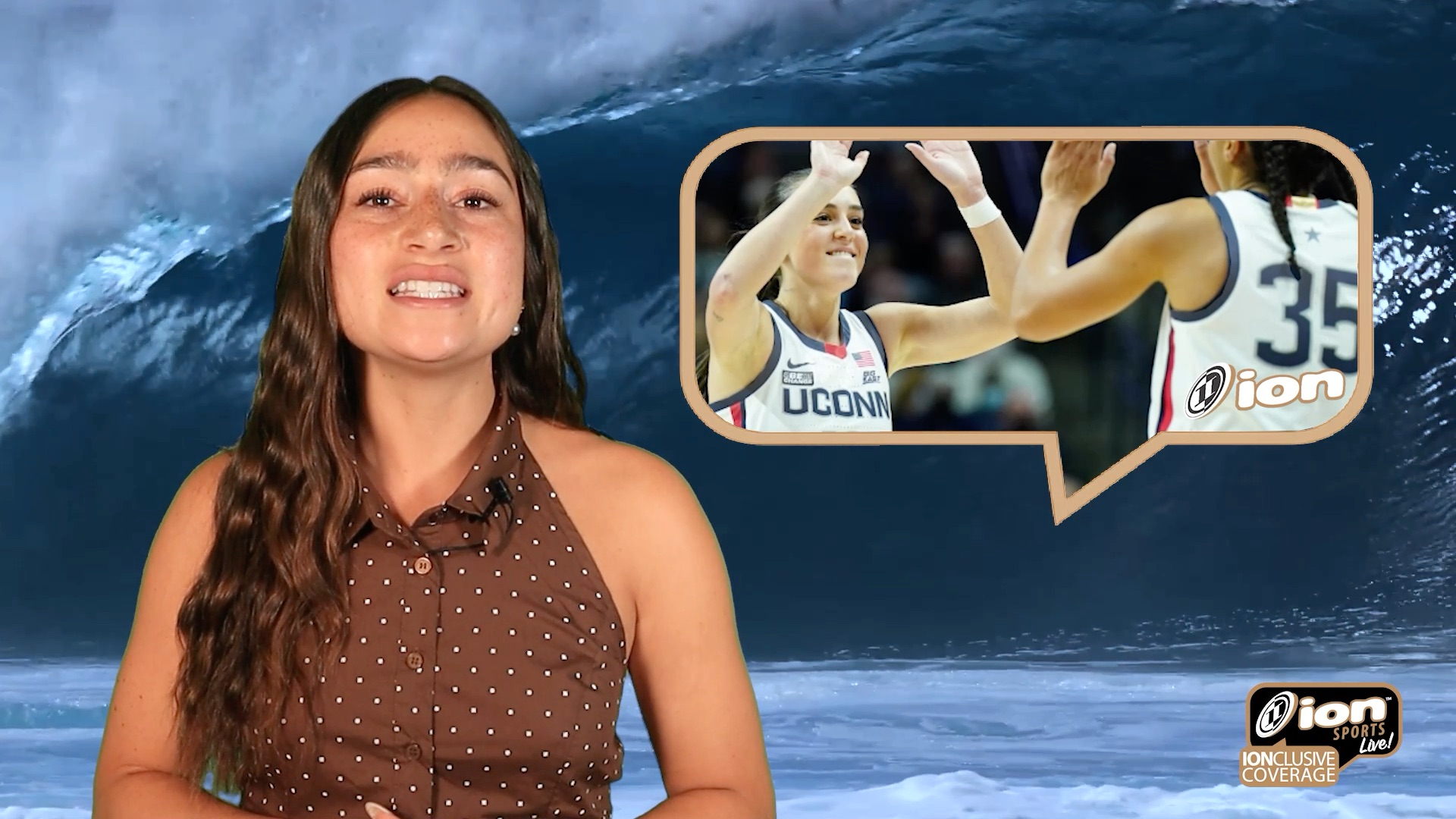 ION Sports on ION Basketball Iowa & UConn with Keaton Kessler